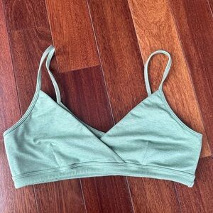Revolve Light Green Sports Bra